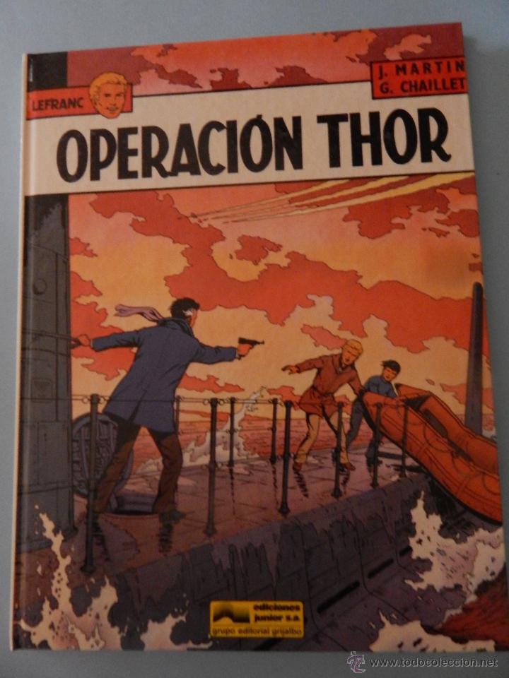 C&oacute;mics: LEFRANC N. 6 OPERACION THOR - Foto 1