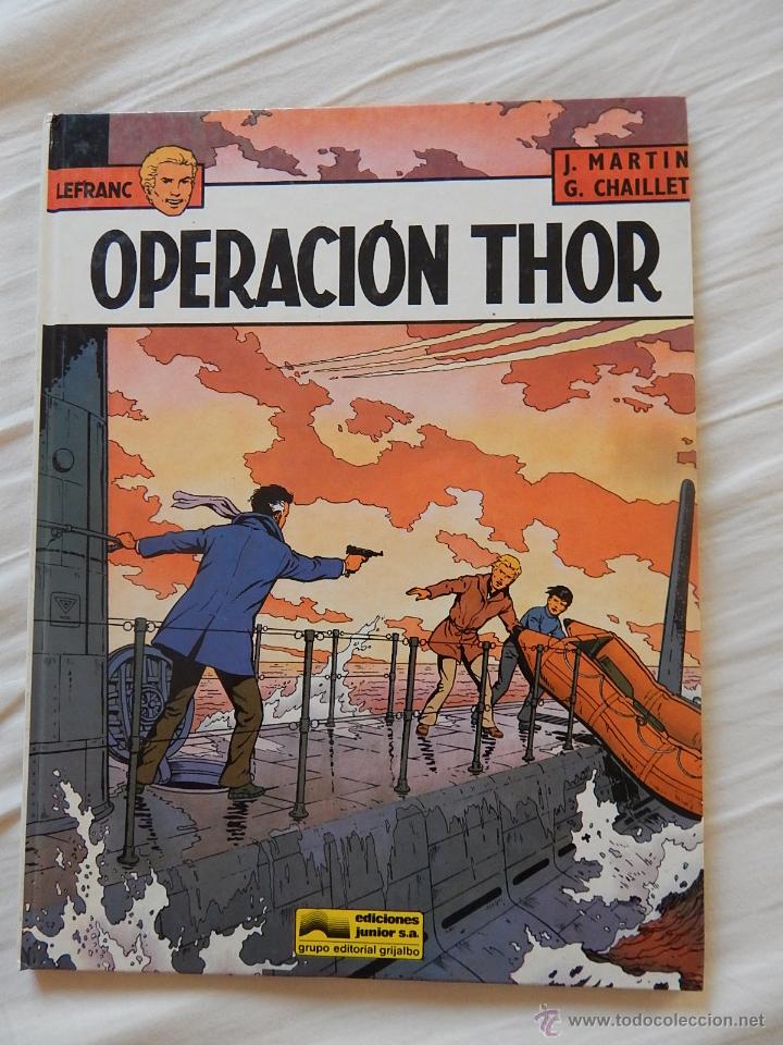 C&oacute;mics: LEFRANC - N. 6-  OPERACION THOR - Foto 1