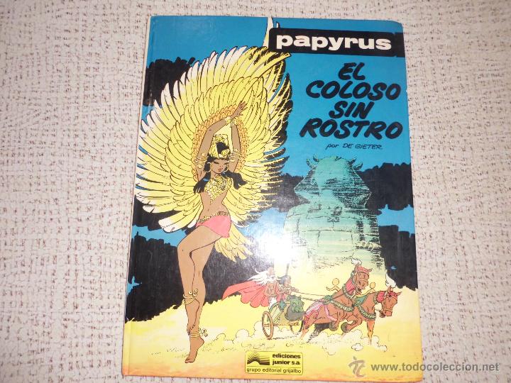 C&oacute;mics: PAPYRUS N&ordm; 3 EL COLOSO SIN ROSTRO EDICIONES JUNIOR - Foto 1