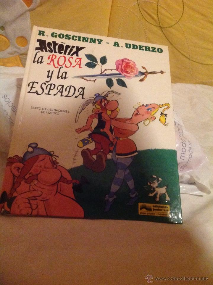 C&oacute;mics: COMIC ASTERIX LA ROSA Y LA ESPADA- EDICIONES JUNIOR 1991 PERFECTO ESTADO - Foto 1