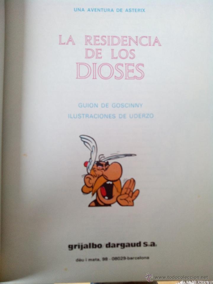 C&oacute;mics: Axterix. La Residencia de los Dioses.- Ed. DARGAUD - Foto 2