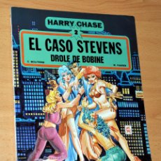 Cómics: HARRY CHASE - TOMO 2 - EL CASO STEVENS - DROLE DE BOBINE - MOLITERNI & FAHRER, GRIJALBO-DARGAUD 1982. Lote 51253333