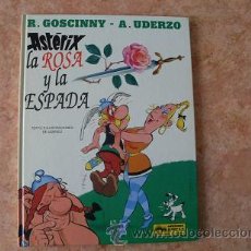 Cómics: ASTERIX,LA ROSA Y LA ESPADA,GRIJALBO,AÑO 1991,TAPA DURA, BUEN ESTADO,48 PAGINAS