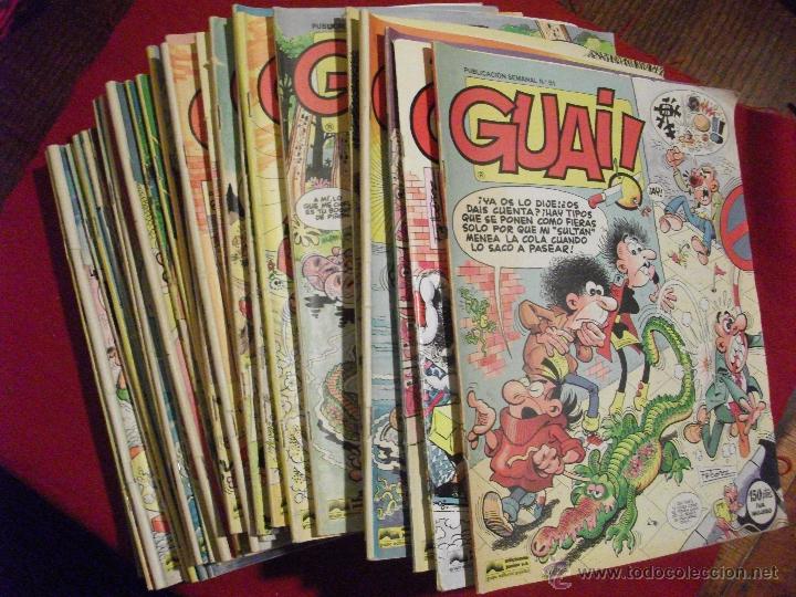 C&oacute;mics: LOTE 32 COMICS GUAI DESDE EL NUM 5 - Foto 1