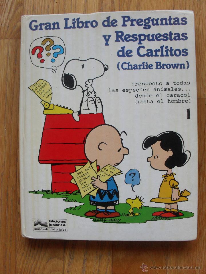 GRAN LIBRO DE PREGUNTAS Y RESPUESTAS DE CARLITOS, EDICIONES JUNIOR GRIJALBO (Tebeos y Comics - Grijalbo - Otros)
