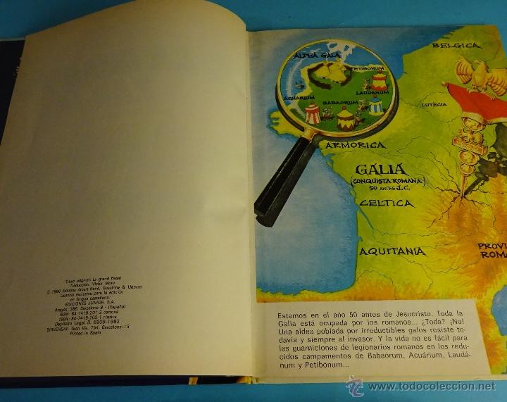 C&oacute;mics: LA GRAN ZANJA. ASTERIX. EDICIONES JUNIOR 1982 - Foto 2