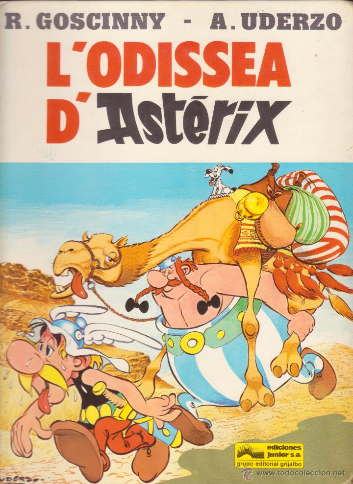 C&oacute;mics: L ODISSEA D ASTERIX 1981 EDICIONES JUNIOR EN CATALAN - Foto 1