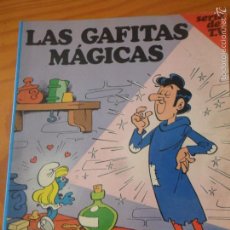 Cómics: LOS PITUFOS SERIE DE TV. - LAS GAFITAS MAGICAS - ALBUM RUSTICA Nº 4 - EDICIONES JUNIOR GRIJALBO. Lote 57306773