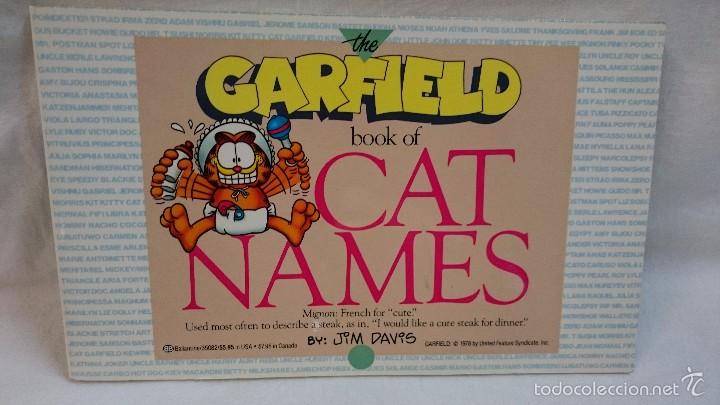 Garfield Book of Cat Names en Ingles