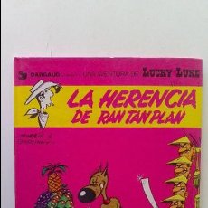 Cómics: LUCKY LUKE Nº 6. LA HERENCIA DE RAN TAN PLAN. JUNIOR 1978. MORRIS.