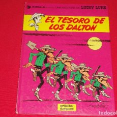 Cómics: AVENTURAS DE LUCKY LUKE Nº 19. EL TESORO DE LOS DALTON. 1982. TAPA DURA. C-18