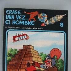 Cómics: PUBLICACION COMIC: ERASE UNA VEZ... EL HOMBRE Nº 8 - EDICIONES JUNIOR GRIJALBO 1979 RUSTICA. COLOR. 