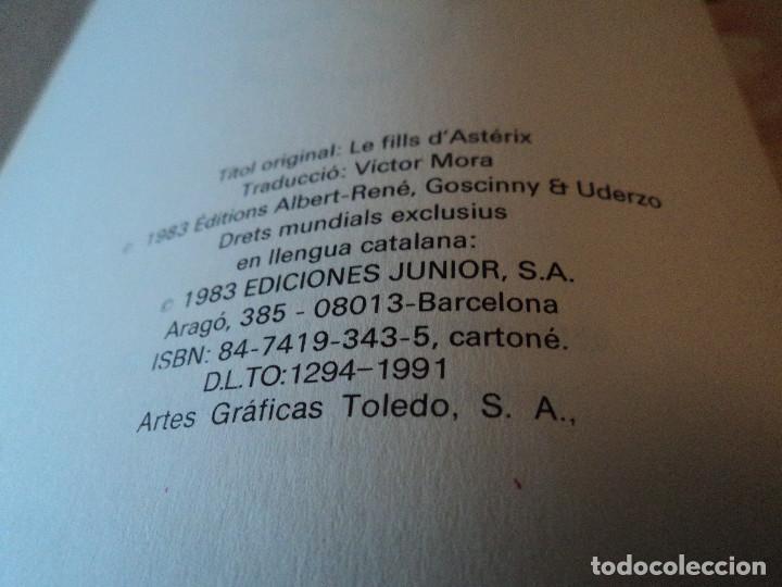 C&oacute;mics: COMIC ASTERIX EL FILL D&acute;ASTERIX EDIC JUNIOR A&Ntilde;O 1983 - Foto 2