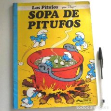 Cómics: SOPA DE PITUFOS - CÓMIC DE LOS PITUFOS - PEYO - EDICIONES JUNIOR - EDITORIAL GRIJALBO AÑOS 80 HUMOR