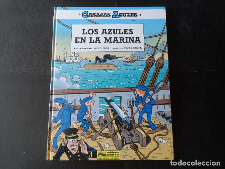 CASACAS AZULES Nº 7 LOS AZULES EN LA MARINA EDITORIAL GRIJALBO TAPA DURA (Tebeos y Comics - Grijalbo - Otros)