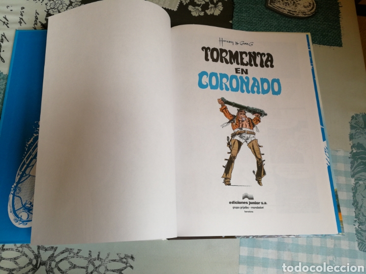 C&oacute;mics: TORMENTA EN CORONADO.EDICIONES JUNIOR - Foto 2