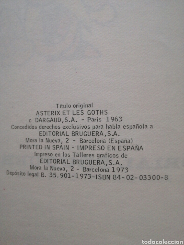 C&oacute;mics: Lote de 3 comic de Asterix de Editorial Bruguera - Foto 7