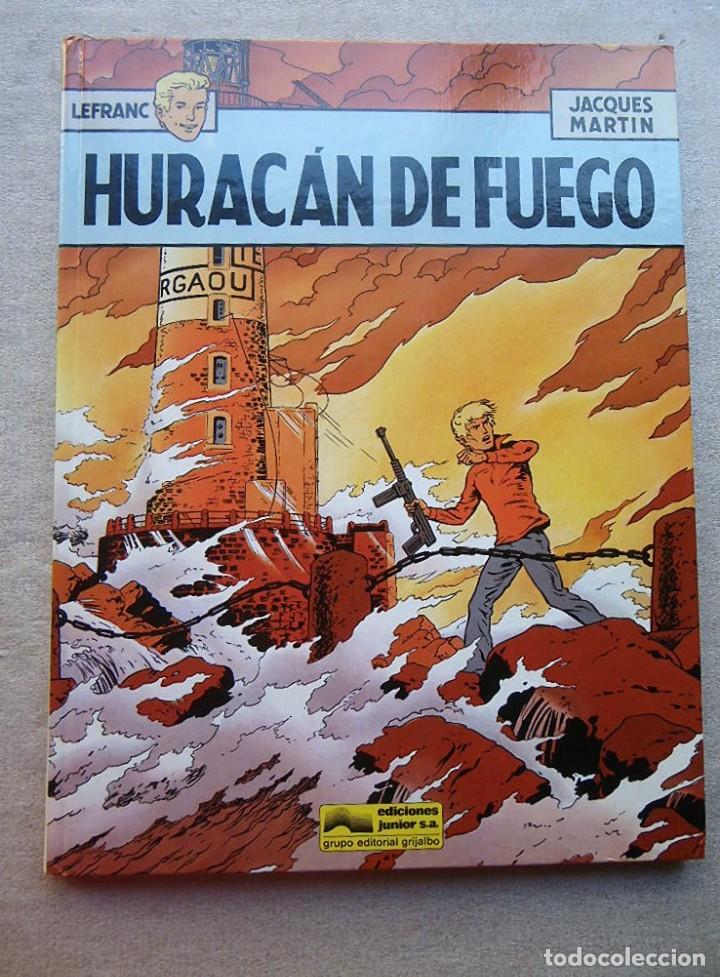 LEFRANC Nº 2 HURACAN DE FUEGO / GRIJALBO 1986 (Tebeos y Comics - Grijalbo - Lefranc)