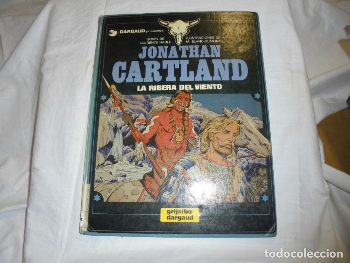 JONATHAN CARTLAND Nº 3.-LA RIBERA DEL VIENTO.LAURENCE HARLE .GRIJALBO/DARGAUD 1985 (Tebeos y Comics - Grijalbo - Otros)