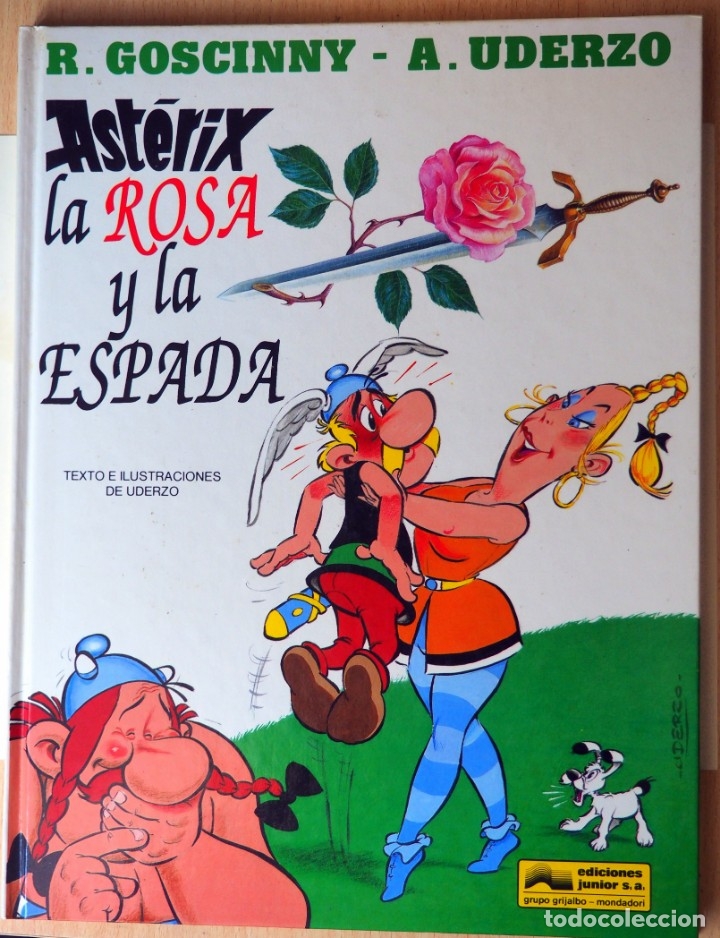 C&oacute;mics: AST&Eacute;RIX . LA ROSA Y LA ESPADA N&ordm; 29 .EDICIONES. JUNIOR 1991 - Foto 1