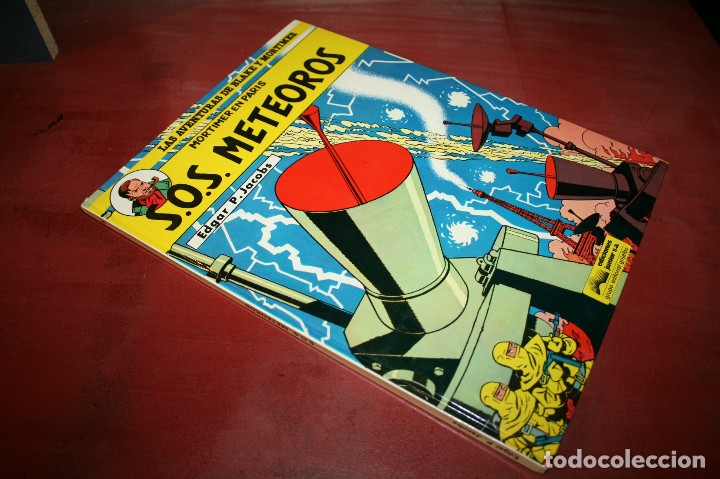 C&oacute;mics: BLAKE Y MORTIMER - S.O.S. METEOROS - E.P.JACOBS - JUNIOR - 1985 - Foto 5