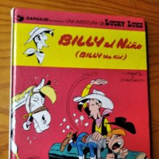 Cómics: BILLY EL NIÑO, UNA AVENTURA DE LUCKY LUKE - GRIJALBO TAPA DURA 1983 -. Lote 187187977