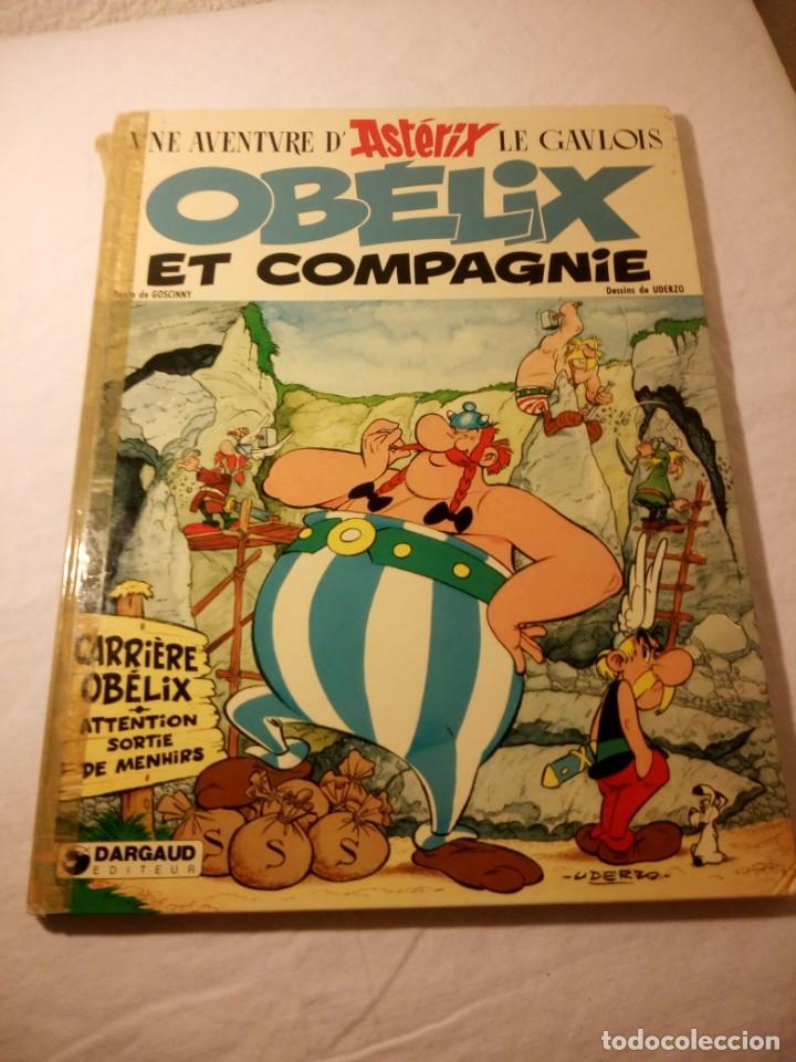 Asterix - Figurine Porcelaine Mate Eisa Années 80 - Astérix Doigt Sur La Bouche P Image 538466 Grande