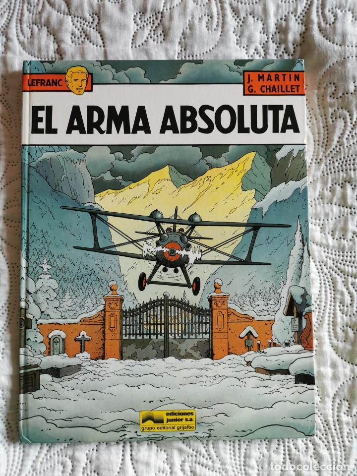 C&oacute;mics: LEFRANC - EL ARMA ABSOLUTA N. 8 - Foto 1