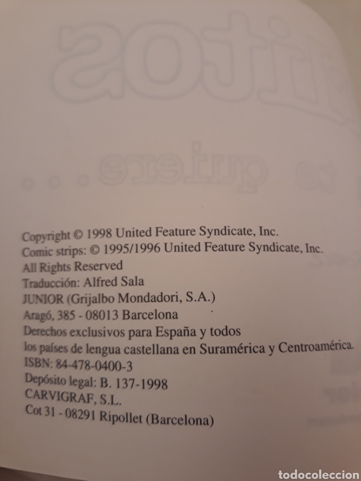 C&oacute;mics: Tebeos Carlitos/snoopy. - Foto 5