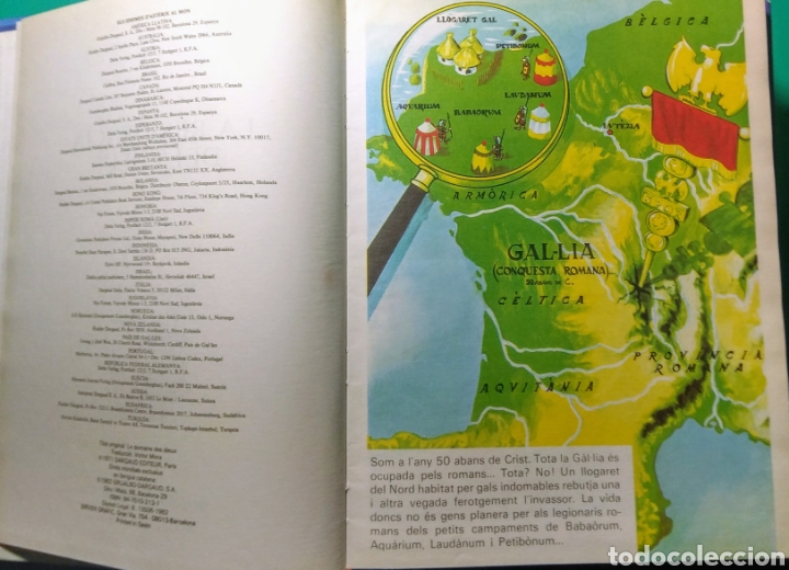 C&oacute;mics: 7 Libros. Les Aventures dAst&egrave;rix. En catalan. - Foto 3