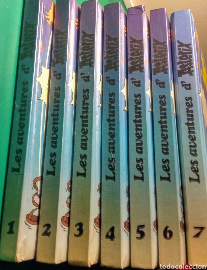 C&oacute;mics: 7 Libros. Les Aventures dAst&egrave;rix. En catalan. - Foto 2