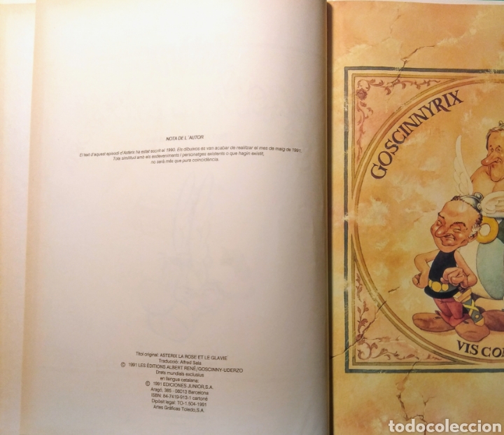C&oacute;mics: Ast&eacute;rix. La Rosa i l Espasa. En catal&aacute;n. - Foto 2
