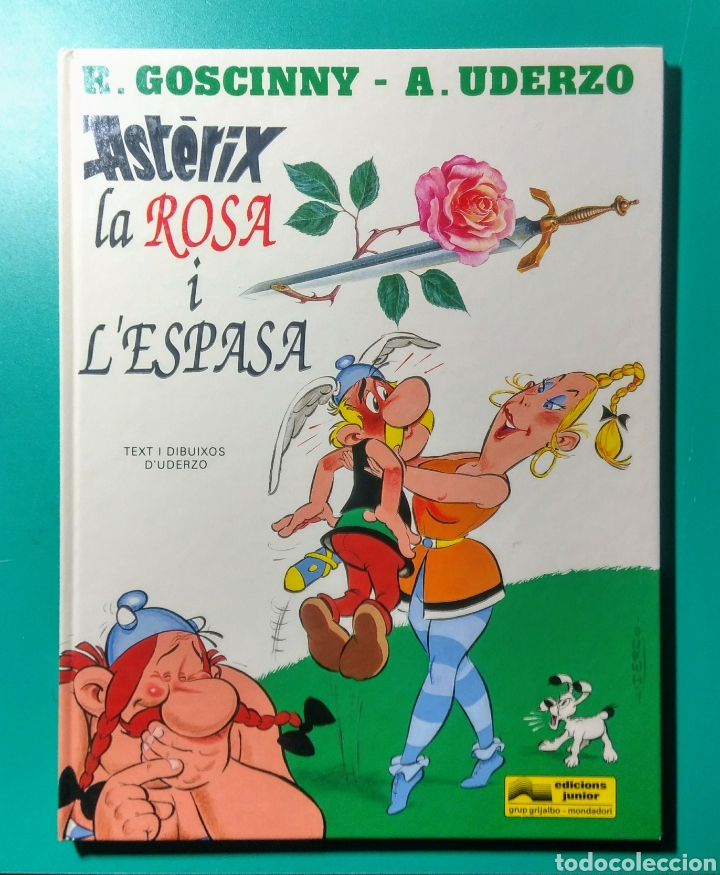 C&oacute;mics: Ast&eacute;rix. La Rosa i l Espasa. En catal&aacute;n. - Foto 1