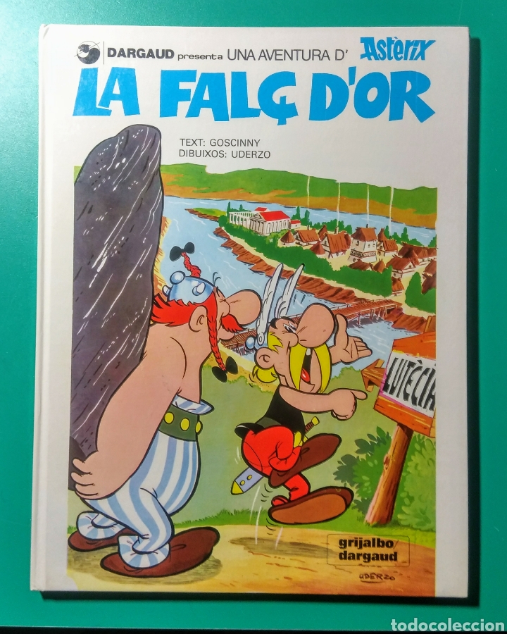 C&oacute;mics: Ast&eacute;rix. La Fal&ccedil; dOr. En catal&aacute;n. - Foto 1
