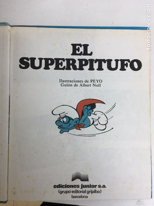 C&oacute;mics: EL SUPERPITUFO - EDICIONES JUNIOR 1983 - ILUSTRA PEYO - Foto 2