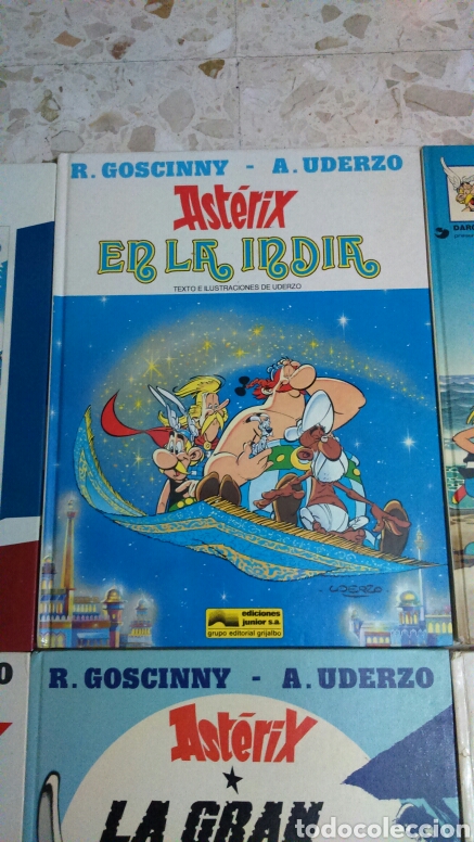C&oacute;mics: ASTERIX LOTE DE 6 COMIC PASTA DURA - Foto 3