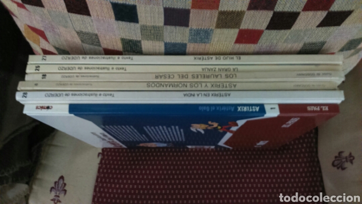 C&oacute;mics: ASTERIX LOTE DE 6 COMIC PASTA DURA - Foto 8