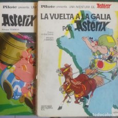Cómics: LOTE (2) PILOTE BRUGUERA 1ª/69 - VUELTA A LA GALIA Y ASTERIX EN BRETAÑA - SALDO. Lote 198667963