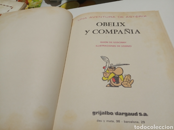 C&oacute;mics: Ast&eacute;rix y Ob&eacute;lix , Ob&eacute;lix y compa&ntilde;&iacute;a 1980 - Foto 3