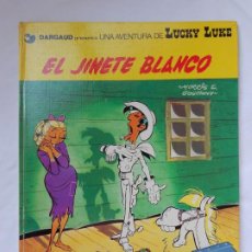 Cómics: LUCKY LUKE - EL JINETE BLANCO - GRIJALBO / JUNIOR - TAPA DURA - 1977. Lote 214089553