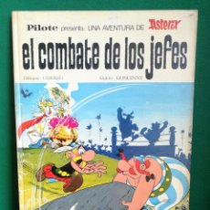 Cómics: ASTÉRIX PILOTE 1ª - EL COMBATE DE LOS JEFES - CONTRAPORTADA ANTIGUA. Lote 215806445
