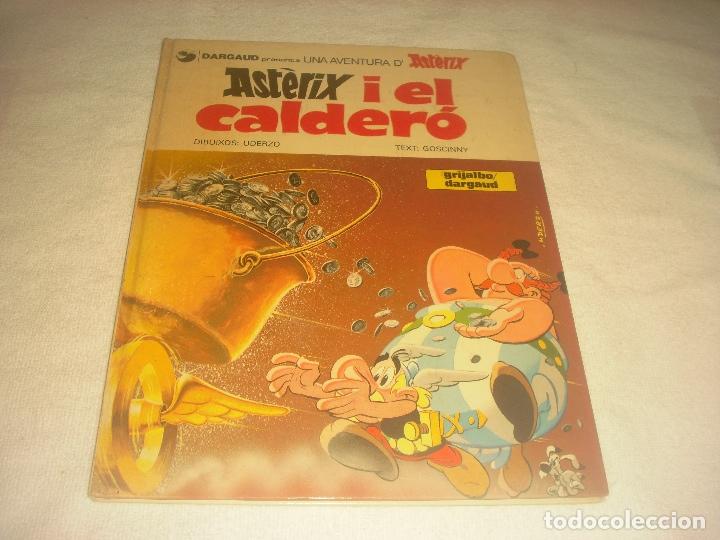 C&oacute;mics: ASTERIX I EL CALDERO . 1982, EN CATALA. - Foto 1
