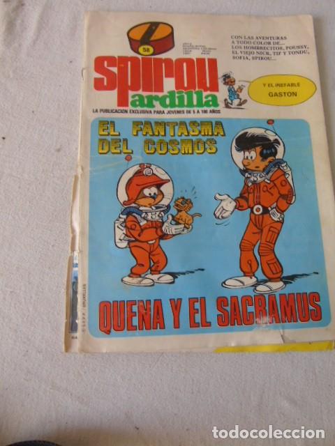C&oacute;mics: SPIROU ARDILLA COMIC N 58 - Foto 1