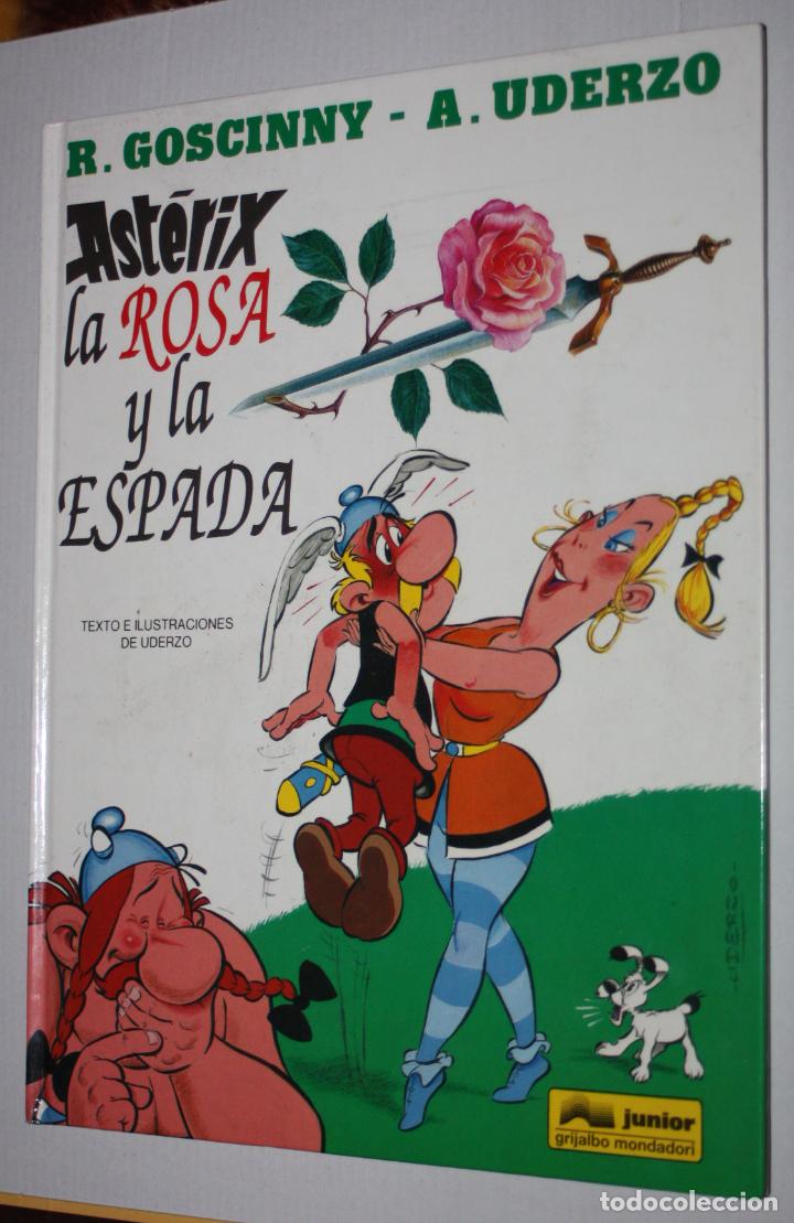 C&oacute;mics: ASTERIX: LA ROSA Y LA ESPADA. 1&ordf; EDICI&Oacute;N (EDICIONES JUNIOR) - Foto 1