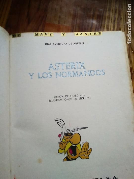 C&oacute;mics: ASTERIX Y LOS NORMANDOS - EDICI&Oacute;N 1969 - Foto 4