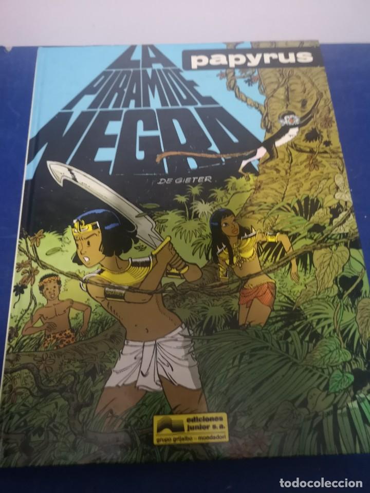 C&oacute;mics: La pir&aacute;mide negra,papyrus,ediciones junior - Foto 1