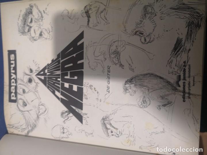 C&oacute;mics: La pir&aacute;mide negra,papyrus,ediciones junior - Foto 4