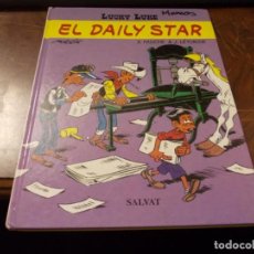Comics : LUCKY LUKE EL DAILY STAR. MORRIS - FAUCHE - LÉTURGUÉ. SALVAT 2.001, DEFECTOS VARIOS. Lote 235152815