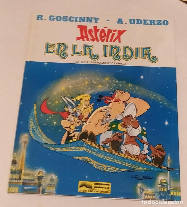 C&oacute;mics: AXTERIX EN LA INDIA N&ordm; 28- EDICIONES JUNIOR- A&Ntilde;O. 1987 - Foto 1