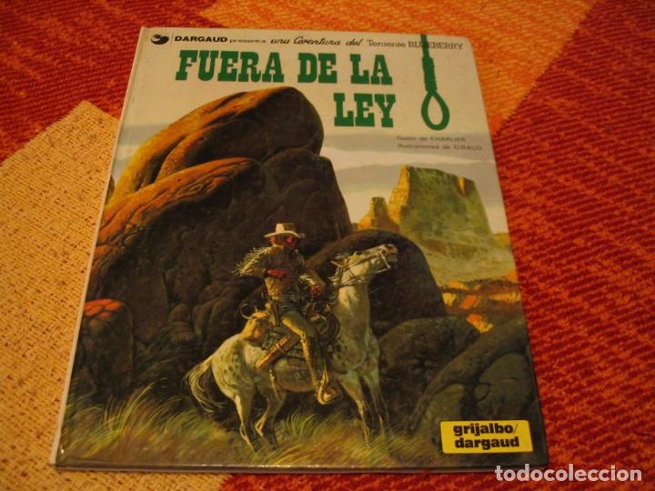 Cómics: TENIENTE BLUEBERRY 10 FUERA DE LA LEY CHARLIER GIRAUD DARGAUD TAPA DURA - Foto 1 - 238423325